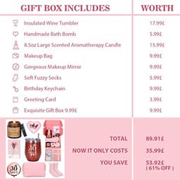 30e verjaardagscadeaus voor vrouwen - gepersonaliseerde verjaardagmanden en grappige geschenkideeën — thumbnail 3