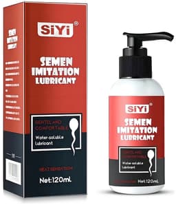 SIYI® | Nepsperma | Sperma Glijmiddel | Water Based | Realistisch Nep Sperma Glijmiddel |Sex Lube - Hybride Glijmiddel - Veilig voor Condooms - Ook voor Massage | Porn Sperma Valse Sperma Waterbasis Glijmiddel Met Doseerpomp | 120 ml — thumbnail 6