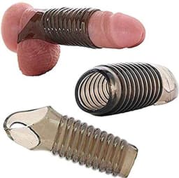 TRY. Couple Sleeve - Penis Sleeve - Cockring - Ribbels - Nopjes - Seksspeeltje voor Koppels - 2 stuks — thumbnail 4