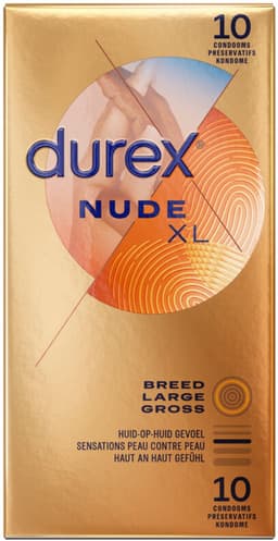 Durex Condooms Nude XL 10st - 4 Stuks - Voordeelverpakking — thumbnail 12