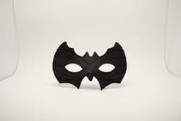 Masker - Vleermuis - Zwart - Halloween - Trick or treat - Batman - Carnaval — thumbnail 1
