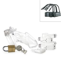 Transparante Kuisheidskooi - Transparante Peniskooi - Transparante Chastity — thumbnail 3