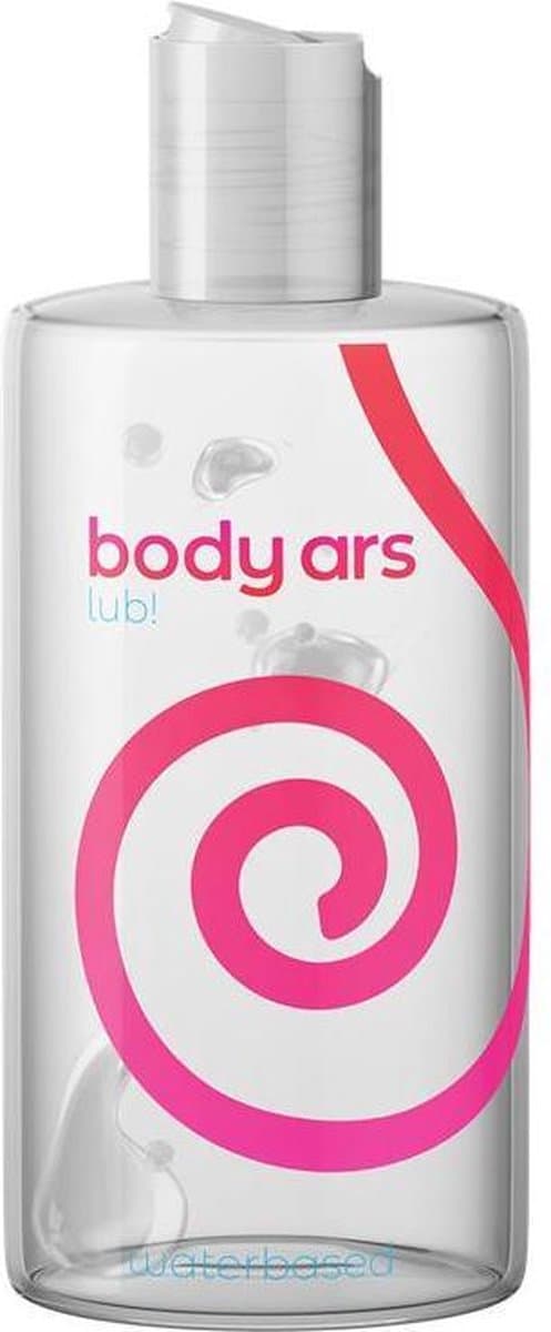 BODY ARS - Water Base Lubricant Gel Natural Petaca 200 Ml — afbeelding 1