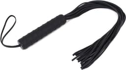 Kiotos Leather Luxe Lederen Flogger Zweep — thumbnail 3