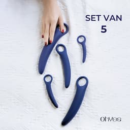 Dilator set Vaginisme - Dilators voor vrouwen - 5 delige Dildo of Pelottes set — thumbnail 2