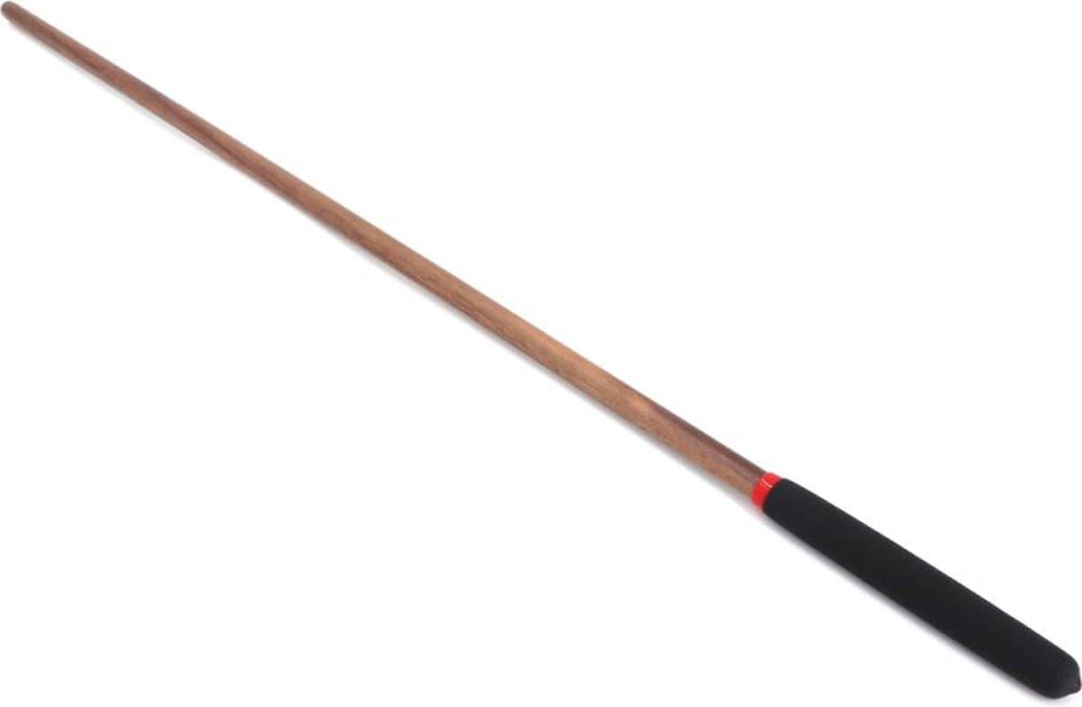 KG luxe Walnut Spanking Cane Met Handvat - BDSM- zweep-stok-meester-slaaf — afbeelding 1