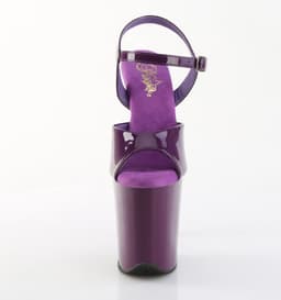 Pleaser - FLAMINGO-809 Sandaal met enkelband, Paaldans schoenen - US 7 - 37 Shoes - Paars — thumbnail 5