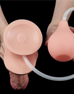 Realistische Spuitende Dildo – 23 cm — thumbnail 8