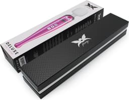 Pixey DeLuxe - Pink Chrome Edition - Oplaadbare Wand Vibrator - de krachtigste die er is — thumbnail 3