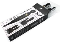 Pixey Turbo - Wand Vibrator - Massager - Black Edition - Met Twee Opzetstukken — thumbnail 5