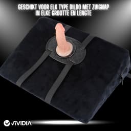 VIVIDIA Solo Rider Strapon Zadel Voor Dildo Met Zuignap - Dildo Niet Meegeleverd — thumbnail 3