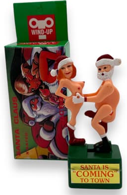 Santa Is "Coming" To Town – Hilarische Wind-Up Kerstdecoratie — thumbnail 5
