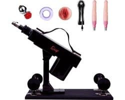 LoveVlijt - Seksmachine - Penetratie - Inclusief 2 Dildo's En Vele Extra's - Discreet - Penetratie - Neukmachine - Seks Fuck Machine - Clitoris Gspot Stimulator - Voor Mannen En Vrouwen - Talloze Standjes - Krachtige Erotische Seksmachine