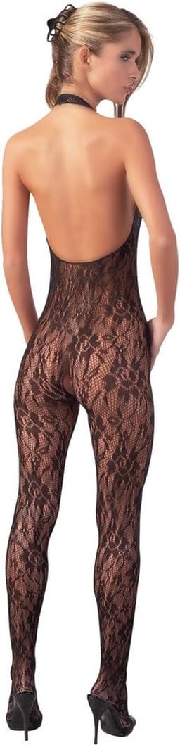 Sexy Lingerie - Catsuit met Open Kruis - Erotische Catsuit - Bodystocking - S/M — thumbnail 2