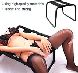 Sex stoel - BDSM Meubel - Standjes en posities - Bounce - Luxe materialen - 50 x 48 x 38 cm - tot 136 kg — thumbnail 5
