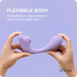 OHYES Pulse - Clitoris Stimulator & G Spot Vibrator - Luchtdruk Vibrators voor Vrouwen - Sex Toys voor Vrouwen - Lavendel — thumbnail 5