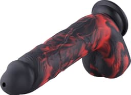 Spuitende Fantasy Dildo KlicLok® en Zuignap 21 cm inclusief glijmiddel launcher — thumbnail 5
