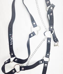 BNDGx® - Bondage tuig pak Harnas vrouw riem - Erotische sex Body Nep Leer - Verstelbaar - — thumbnail 3