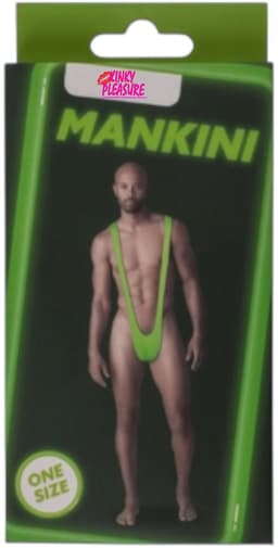 Mankini Groen – One Size | Hilarisch & Sexy Kostuum — thumbnail 3