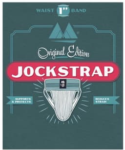 MM Sports The Original Swimmer/Jogger Jockstrap 1 inch White - MAAT XL - Heren Ondergoed - Jockstrap voor Man - Mannen Jock — thumbnail 6