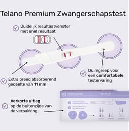 Conceive Plus Glijmiddel + 6x Zwangerschapstest Telano Premium Midstream - Sneller Zwanger Worden. — thumbnail 2
