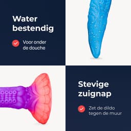 Fantasy Dildo XXL - 30cm - Extreem - Dik - BPA vrij — thumbnail 5
