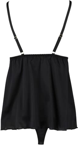Chemise Divine & thong black XXL/XXXL — thumbnail 4