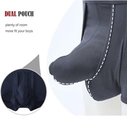 Heren Ondergoed Dual Pouch Boxershorts Met Comfortabele Pasvorm — thumbnail 3