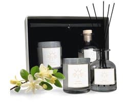 Luxe Geschenkset voor Kaarsen en Diffuser - Perfect Cadeau voor Vrouwen - Ontspanning en Sfeer