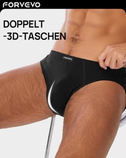 Set van 7 Heren Onderbroeken Katoen Ademend Klassiek Ondergoed — thumbnail 4