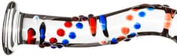 Gildo - Glazen G-Spot/Prostaatdildo No. 3 - Glazen Dildo - Gebogen Schacht - Genopte Structuur - Multi Coloured — thumbnail 11