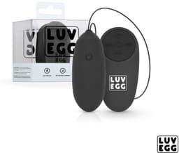 LUV EGG - Oplaadbaar Vibrerend Ei - Vibratie Eitje met Afstandsbediening (draadloos) - Oplaadbaar - Waterproof - Koppeltoy - Seksspeeltje - Sex Toys voor Vrouwen - Zwart — thumbnail 15
