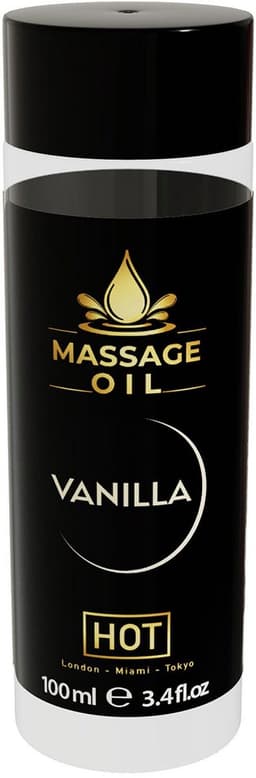 Hot - Vanilla 100ml Massage olie - Transparant — thumbnail 3