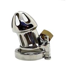 Black Label - Breezy Boy - Penis Kooi - RVS - Zilver
