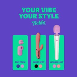 Tickle Toys Tiny Tease - Mini Luchtdruk Vibrator - 3 Opzetstukken - Oplaadbaar en Fluisterstil - Sex Toys voor Vrouwen - Clitoris Stimulator - Seksspeeltjes - Cadeau voor Vrouwen - 5 Intensiteitsniveaus - Blauw — thumbnail 6