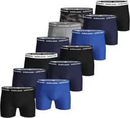 Heren Boxerslips 12-Pack Katoen Stretch Comfortabel Ondergoed — thumbnail 1