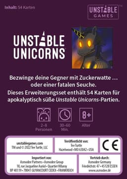 Eenhoorns Apocalyps - Kaartspel - Avondje plezier - Snelle gameplay - 16.7 x 9.6 cm - Meerkleurig — thumbnail 3
