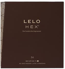 LELO HEX Respect – Ultradun Condooms – XL-formaat – Luxe – Glijmiddel – 36-Pack — thumbnail 13