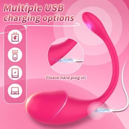 Lzwintrading Vibrators voor Vrouwen met App Control - Sex Toys voor Vrouwen Koppels - G Spot Bullet Vibrator met 10 Vibratie Standen- Clitoris Stimulator - Dildo Vibrator Realistisch - Seksspeeltjes - Erotiek - Vibrerend Ei - Anale Speeltjes — thumbnail 3