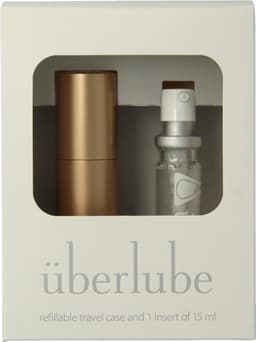 Überlube - Siliconen Glijmiddel Good-To-Go Reisverpakking - Gold — thumbnail 10