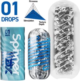 Tenga - Spinner DX01 Drops - Masturbator — thumbnail 3