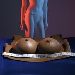 Gender X - Levensecht en Realistisch, Draagbare Borsten - C-Cup — thumbnail 3