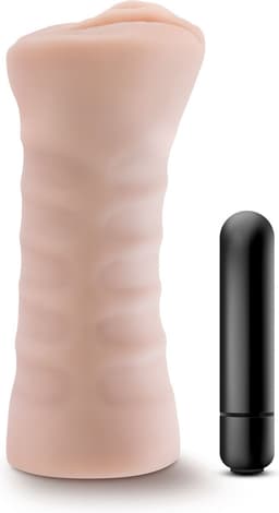 M for Men - Rain Masturbator Met Bullet Vibrator - Vagina — thumbnail 4