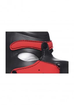 Neoprene Puppy Hood - Black and Red — thumbnail 18