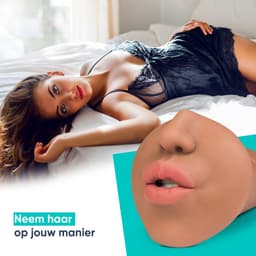 DailyPlay Pocket Pussy voor Man - Anouk – Blowjob Masturbator - TPE - Sex Toys Mannen en Koppels – Kunst Vagina - Nep Kut — thumbnail 11