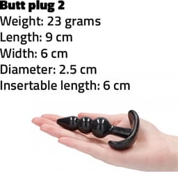 Erovibes Buttplug Set – 4 Stuks – Anaal Plugs in Oplopende Maten – Voor Beginners & Gevorderden – Huidvriendelijk & Comfortabel — thumbnail 7
