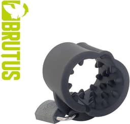 Silicone ballstretcher met spikes en slot — thumbnail 1