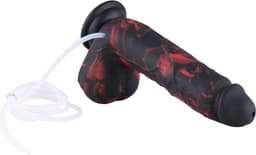 Spuitende Fantasy Dildo KlicLok® en Zuignap 21 cm inclusief glijmiddel launcher — thumbnail 8