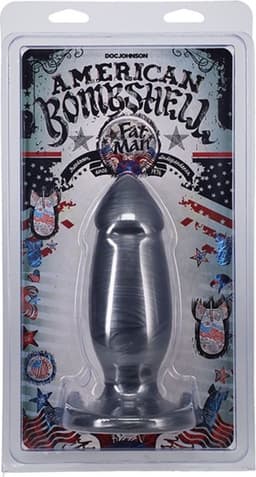 Fat Man Anaal Dildo Zwart — thumbnail 2