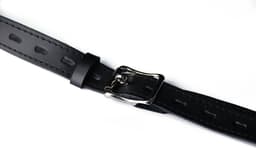 DOWO® - Chastity Cage Waist Strap - Kuisheids Riem - Belt voor Peniskooi - PU - Zwart — thumbnail 4